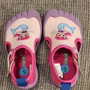 Pink and Purple Kids Water Shoes